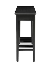 Cotswold Company Black Oak Berkeley Console Table - Image 3 of 6