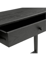 Cotswold Company Black Oak Berkeley Console Table - Image 4 of 6