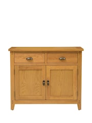 Cotswold Company Rustic Oak Oakland Small Sideboard - Image 2 of 6
