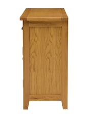 Cotswold Company Rustic Oak Oakland Small Sideboard - Image 3 of 6
