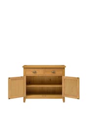 Cotswold Company Rustic Oak Oakland Small Sideboard - Image 4 of 6