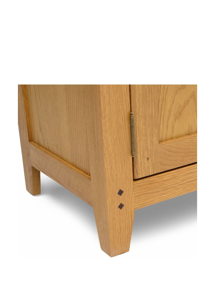 Cotswold Company Rustic Oak Oakland Small Sideboard - Image 6 of 6 Cotswold Company Rustic Oak Oakland Small Sideboard - Image 6 of 6