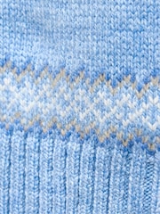 JoJo Maman Bébé Fair isle Knit Cardigan & Ibaba Set - Larawan 7 ng 7