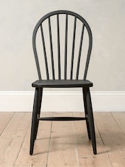Cotswold Company Black Oak Berkeley Dining Chair Set of 2 - Image 3 of 6