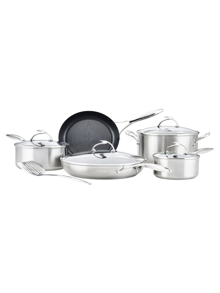 Circulon 6 Piece Silver S Series Steelshield Stainless Steel Hybrid Set - Image 2 of 7