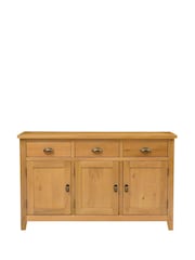 Cotswold Company Rustic Oak Oakland Large Sideboard - Image 2 of 6