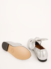 Penelope Chilvers Metallic Minnie Leather Pumps - Image 4 of 6