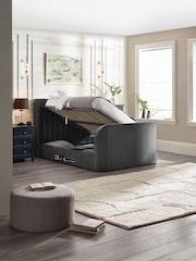 Julian Bowen Dark Grey Clara Ottoman TV Bed - Image 8 of 13
