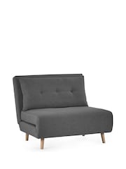 Julian Bowen Grey Rowan Single Sofabed - Image 2 of 10