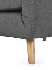 Julian Bowen Grey Rowan Single Sofabed - Image 8 of 10
