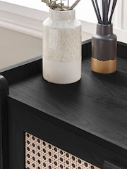 Julian Bowen Black Sydney 5 Drawer Chest - Image 3 of 10