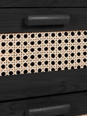 Julian Bowen Black Sydney 5 Drawer Chest - Image 8 of 10