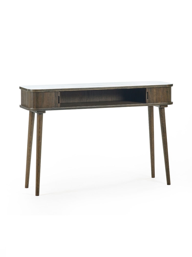 Julian Bowen Dark Brown Arya Console Table - Image 2 of 10