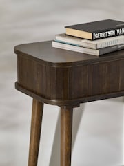 Julian Bowen Dark Brown Arya Console Table - Image 6 of 10