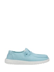 HEYDUDE Blue Wendy Canvas Shoes - Image 1 of 4