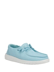HEYDUDE Blue Wendy Canvas Shoes - Image 2 of 4