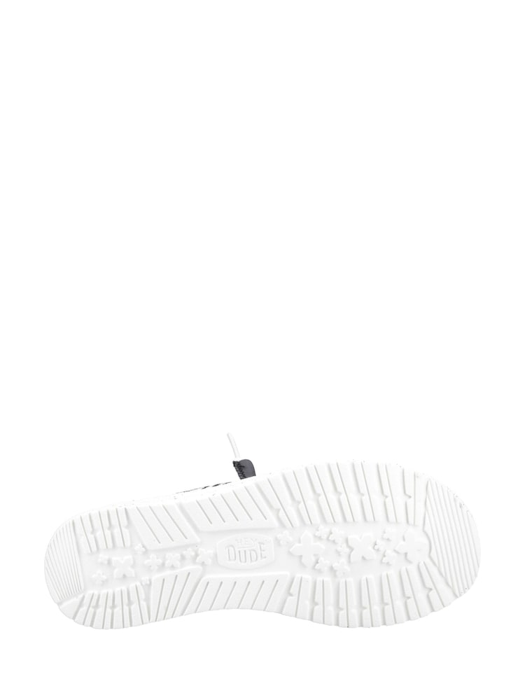 HEYDUDE Wendy Leopard Print Black Shoes - Image 4 of 4