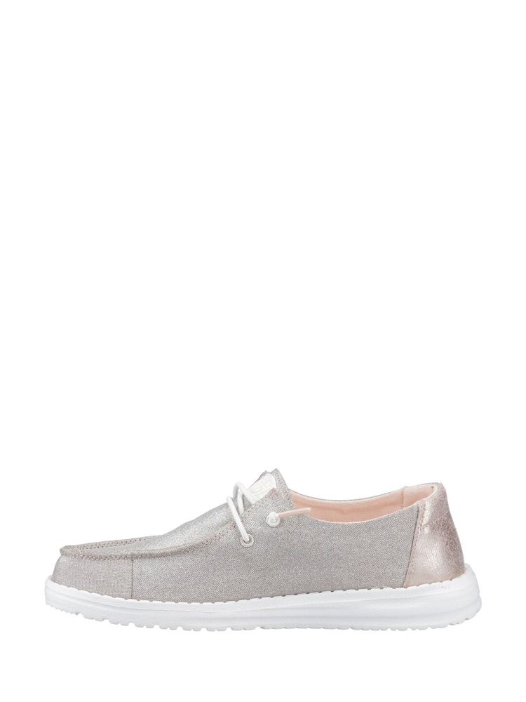 HEYDUDE Metallic Wendy Sparkle Shoes - Image 2 of 5