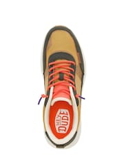 HEYDUDE Sirocco Alta Hype Brown Trainers - Image 4 of 7