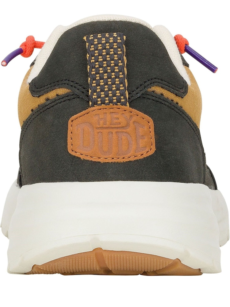 HEYDUDE Sirocco Alta Hype Brown Trainers - Image 7 of 7