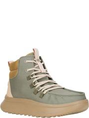 HEYDUDE Green Wendy Peak Apres Ankle Boots - Image 3 of 7