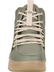 HEYDUDE Green Wendy Peak Apres Ankle Boots - Image 6 of 7