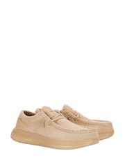 HEYDUDE Wally X Suede Brown Shoes - Image 2 of 3