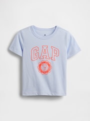 Gap Blue Graphic Short Sleeve T-Shirt (6mths-5yrs) - Image 1 of 2