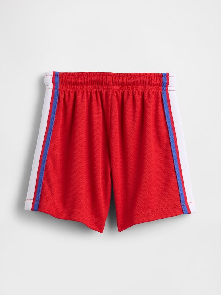 Gap Red Disney Mesh Pull On Shorts (6mths-5yrs) - Image 2 of 3