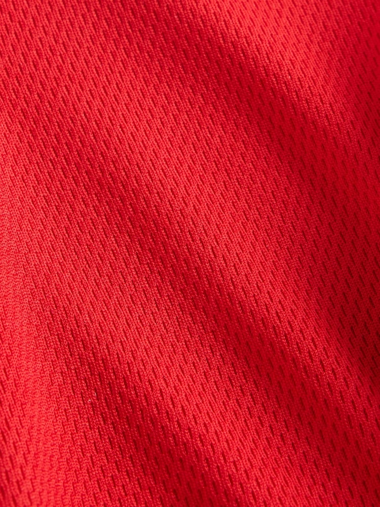 Gap Red Mickey Mouse Disney Mesh Jersey Short Sleeve T-Shirt (6mths-5yrs) - Image 3 of 3