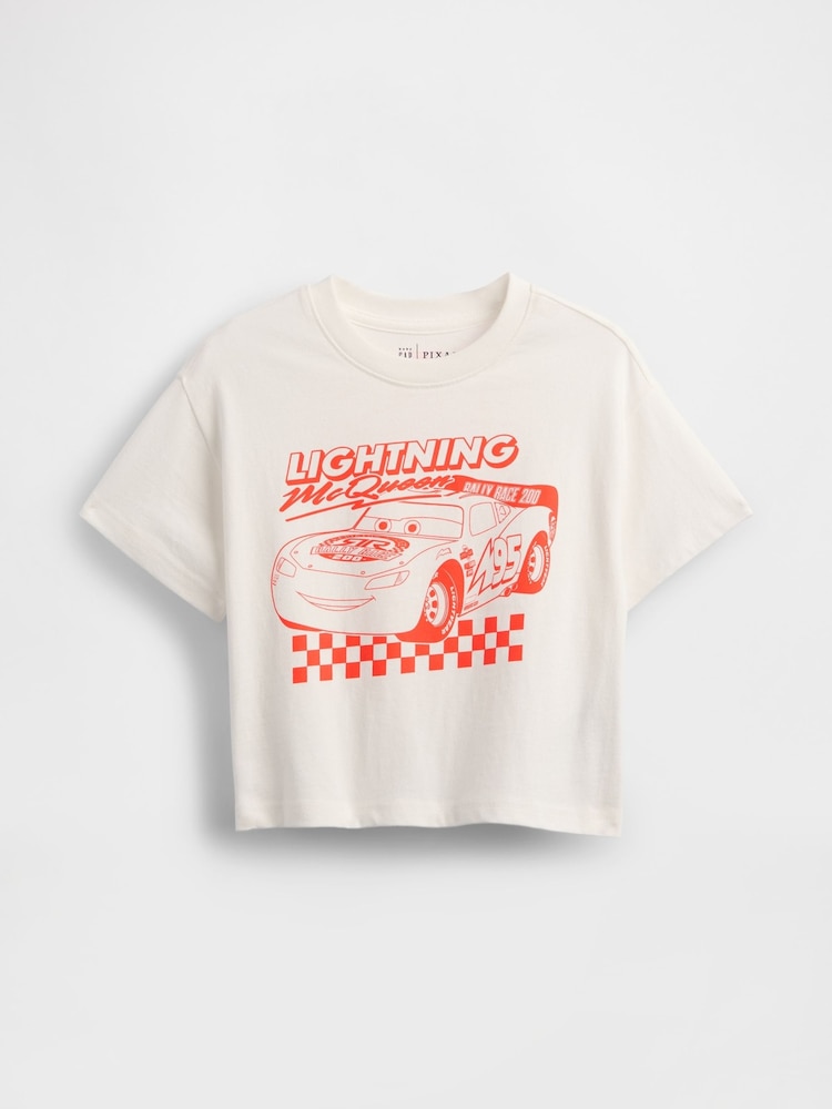 Gap White Disney Oversized Short Sleeve T-Shirt (6mths-5yrs) - Image 1 of 2 Gap White Disney Oversized Short Sleeve T-Shirt (6mths-5yrs) - Image 1 of 2