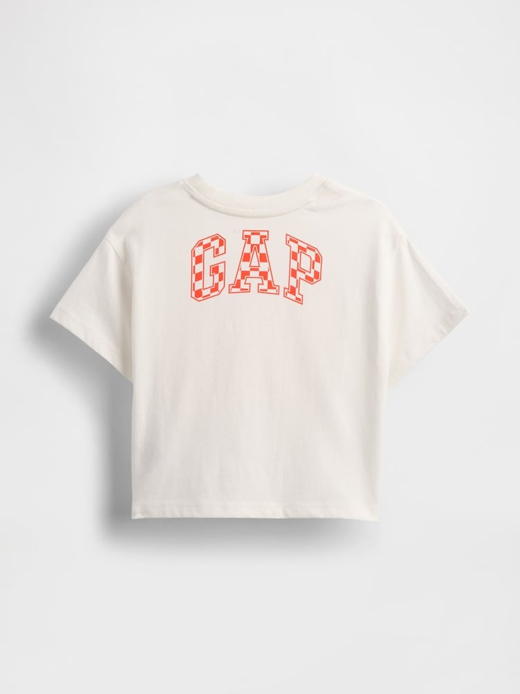 Gap White Disney Oversized Short Sleeve T-Shirt (6mths-5yrs) - Image 2 of 2