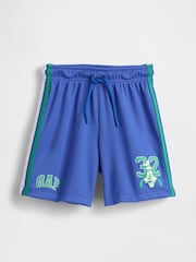 Gap Blue Goofy Disney Mesh Pull On Shorts (6mths-5yrs) - Image 1 of 3