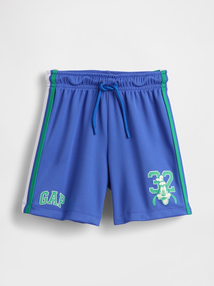 Gap Blue Goofy Disney Mesh Pull On Shorts (6mths-5yrs) - Image 1 of 3