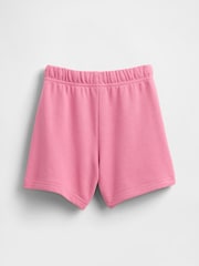 Gap Pink Relaxed Logo Pull On Shorts - Image 2 of 2