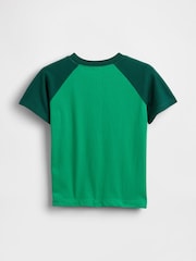 Gap Green Logo Colourblock T-Shirt (6mths-5yrs) - Image 2 of 3