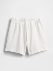 Gap White Relaxed Logo Pull On Shorts - Image 2 of 3
