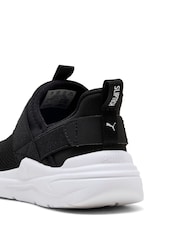 Puma Black Unisex Junior Softride Wired 2 Sliptech Trainers - Image 5 of 6