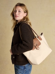 Joules Edie Cream Shopper bag - Image 1 of 7