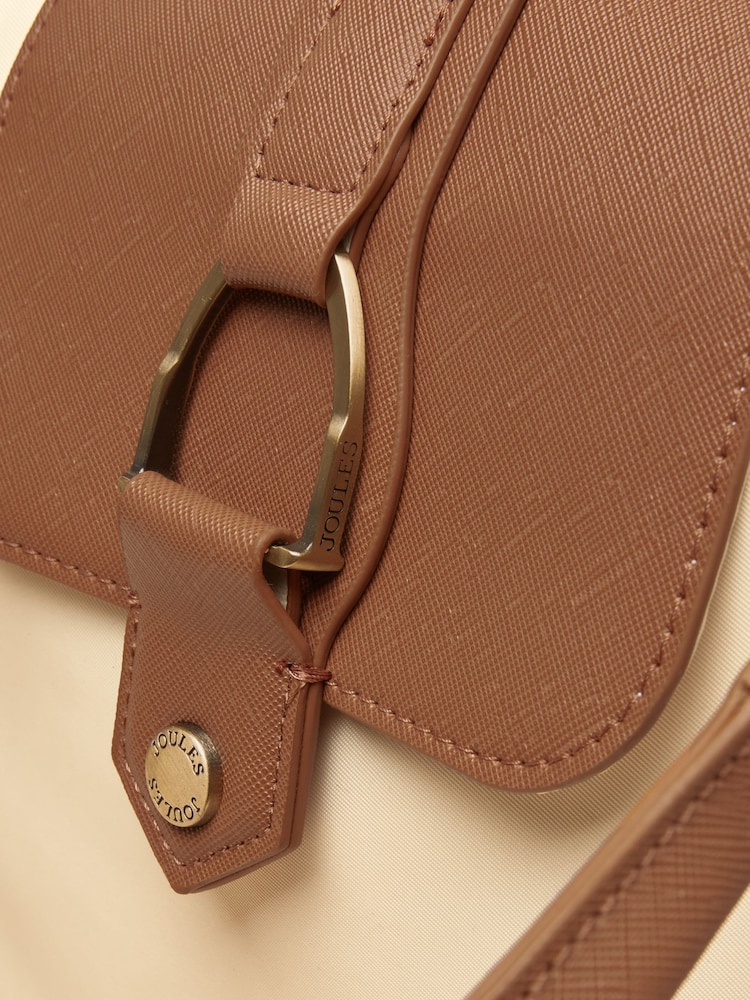 Joules Edie Cream Tote Shoulder Bag - Image 6 of 6