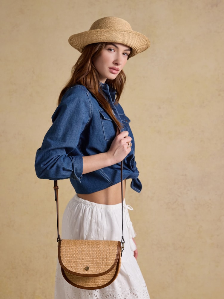 Joules Daphne Straw Bag - Imaginea 2 din 8