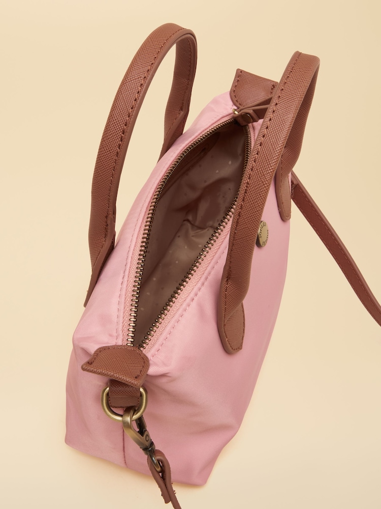 Joules Edie Light Pink Crossbody Handbag - Image 8 of 8