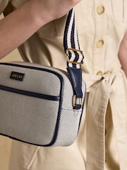 Marineblau - Joules Blair Umhängetasche aus Canvas - Bild 3 von 8