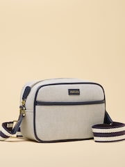 Marineblau - Joules Blair Umhängetasche aus Canvas - Bild 6 von 8