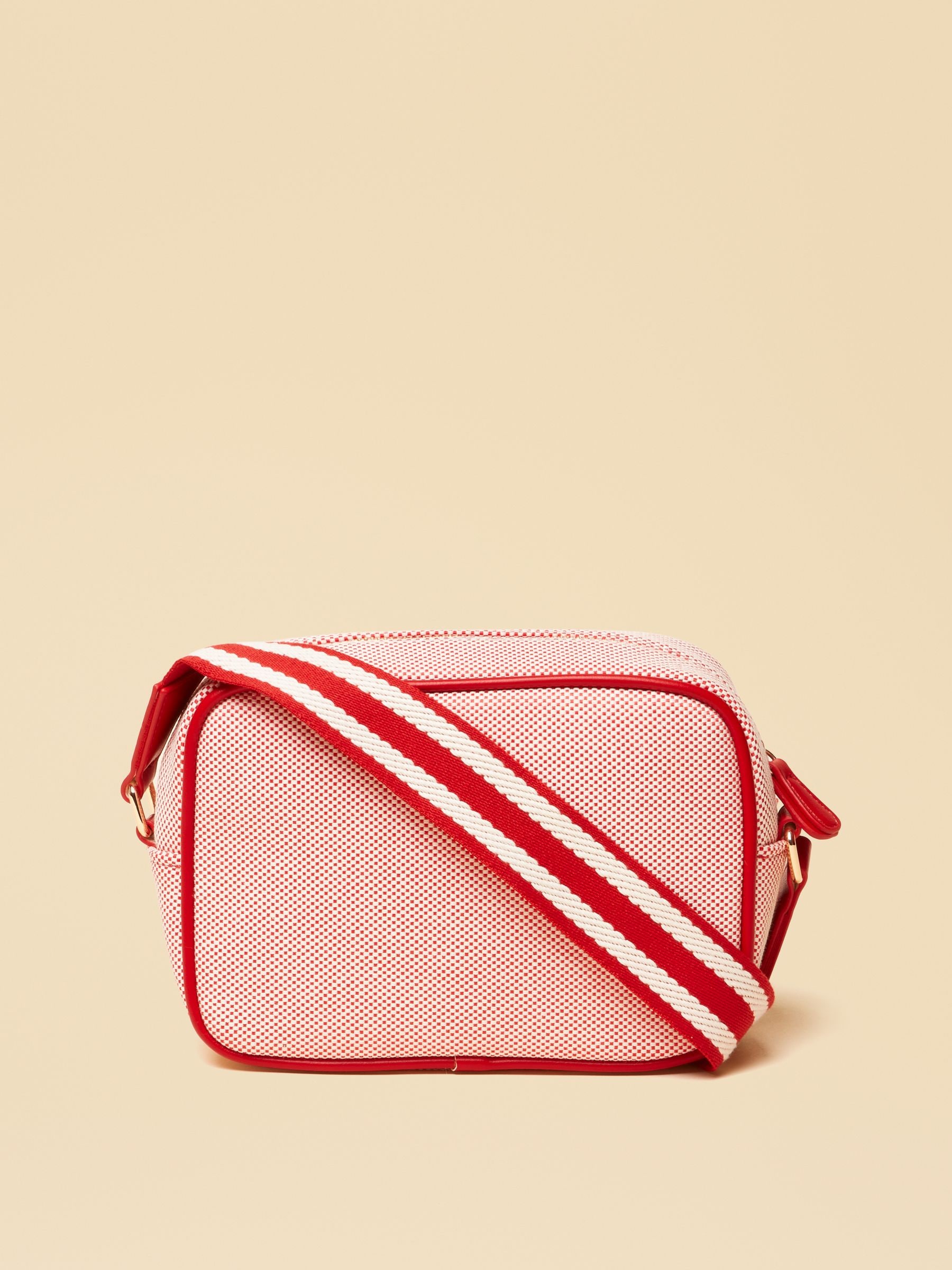Buy Joules Blair Red Canvas Cross Body Bag from the Next UK online