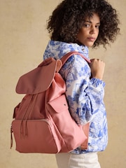 Joules Cambeck Pink Rucksack - Image 2 of 8