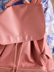 Joules Cambeck Pink Rucksack - Image 4 of 8