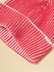 Joules Wren Pink Beanie Hat - Image 6 of 6