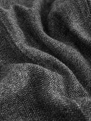 Grey N. Premium Wide Leg Pleated Trousers With Wool - Image 3 of 3