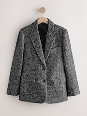 Monocromático - N. Premium Herringbone Blazer with Wool - Imagen 1 de 3